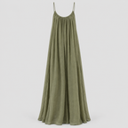 Camille – V-Back Flowing Maxi Dress
