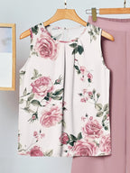 Kristen | Floral Print Two-Piece Set