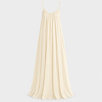 Isabelle – V-Back Flowing Maxi Dress