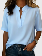 Loise | Elegant Blouse with Refined Collar