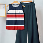 Sierra | Striped Old Money Set