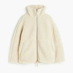 Silvana | Oversized High-Neck Teddy Jacket